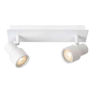 Lucide 17948/10/31 - Spot de salle de bain à intensité variable SIRENE 2xGU10/4,5W/230V IP44