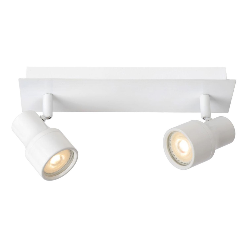 Lucide 17948/10/31 - Spot de salle de bain à intensité variable SIRENE 2xGU10/4,5W/230V IP44