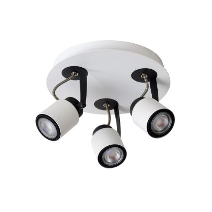 Lucide 17989/15/31 - Spot à intensité variable DICA LED 3xGU10/5W/230V blanc