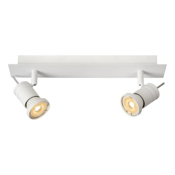 Lucide 17990/10/31 - LED Spot TWINNY-LED 2xGU10/4,5W/230V wit