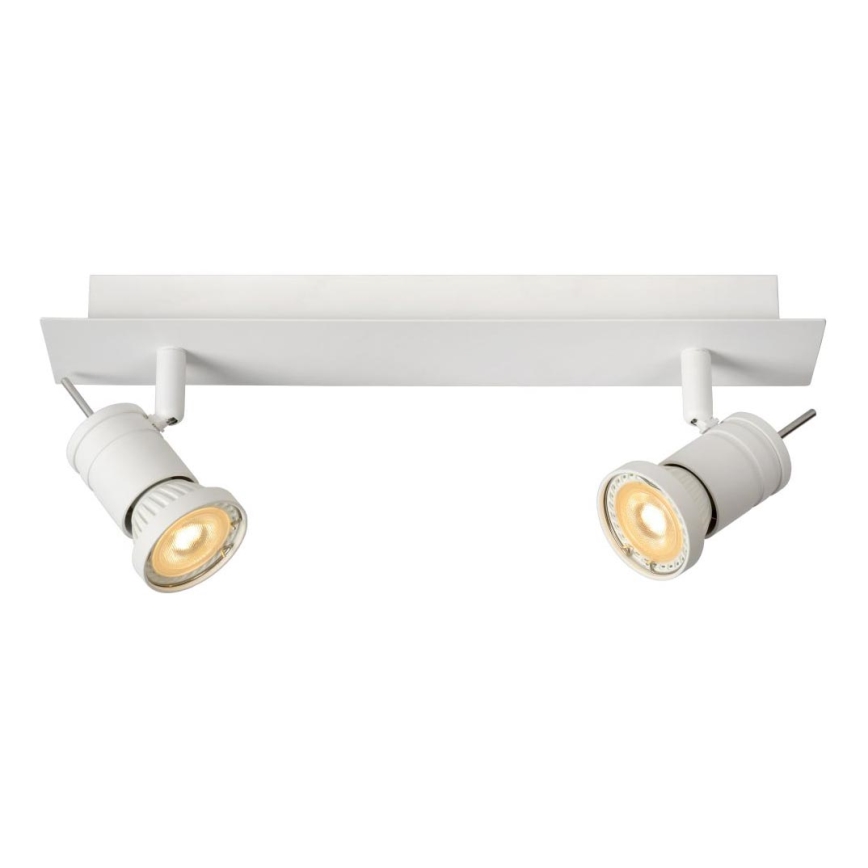 Lucide 17990/10/31 - LED Spot TWINNY-LED 2xGU10/4,5W/230V wit