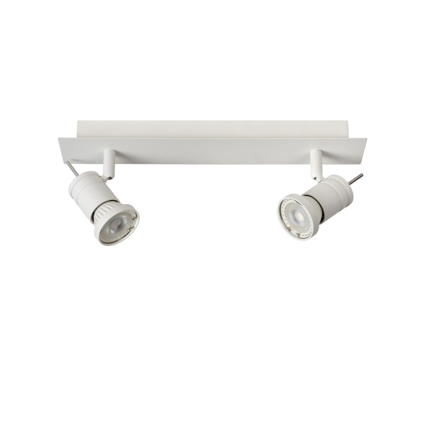 Lucide 17990/10/31 - Spot LED TWINNY-LED 2xGU10/4,5W/230V blanc