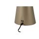 Lucide 18655/04/02 - Lampe de table LED à intensité modulable GOOSY-LED 1xLED/4W/230V or