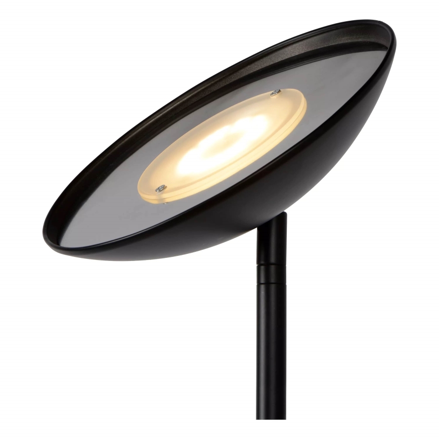 Lucide 19791/24/30 - Lampadaire à intensité variable ZENITH LED/20W + LED/4W/230V noir