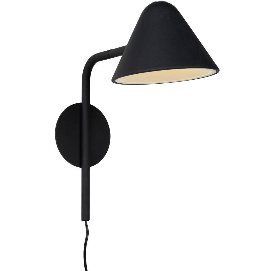 Lucide 20215/05/30 - LED Wand Lamp DEVON LED/3W/230V zwart