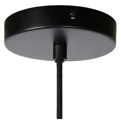 Lucide 20419/35/35 - Hanglamp aan een koord OPHELIA 1xE27/40W/230V d. 35 cm blauw
