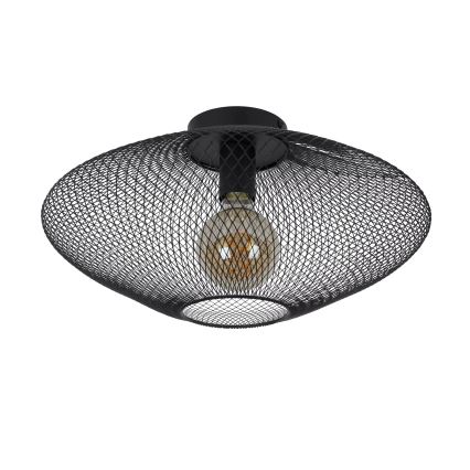 Lucide 21123/45/30 - Plafond Lamp MESH 1xE27/40W/230V zwart
