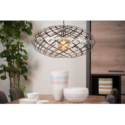 Lucide 21417/65/12 - Hanglamp aan koord WOLFRAM 1xE27/60W/230V