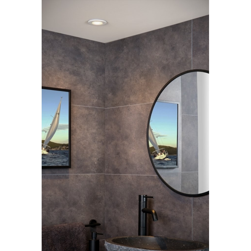 Lucide 22973/06/99 -Spot salle de bain à intensité variable BINKY LED/6,5W/230V IP65