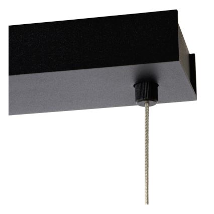 Lucide 23461/34/30 – Suspension filaire LED à intensité variable SIGMA LED/34W/230V Noir