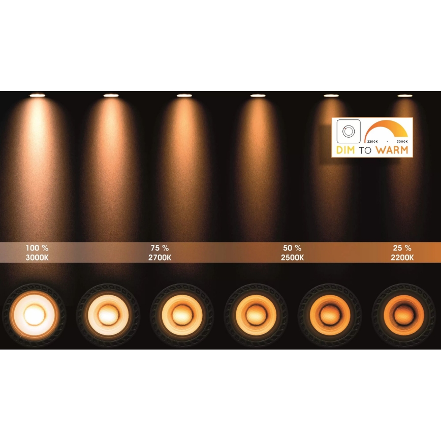 Lucide 23954/21/31 - Spot à intensité variable LED XYRUS 4xGU10/5W/230V