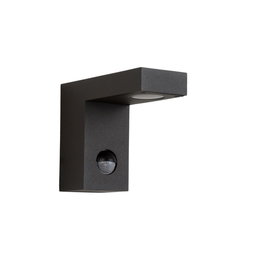Lucide 28850/24/30 - LED Buitenverlichting met sensor TEXAS LED/7W/230V IP54