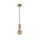 Lucide 30490/01/02 - LED Hanglamp DROOPY 1xE27/4W/230V goud