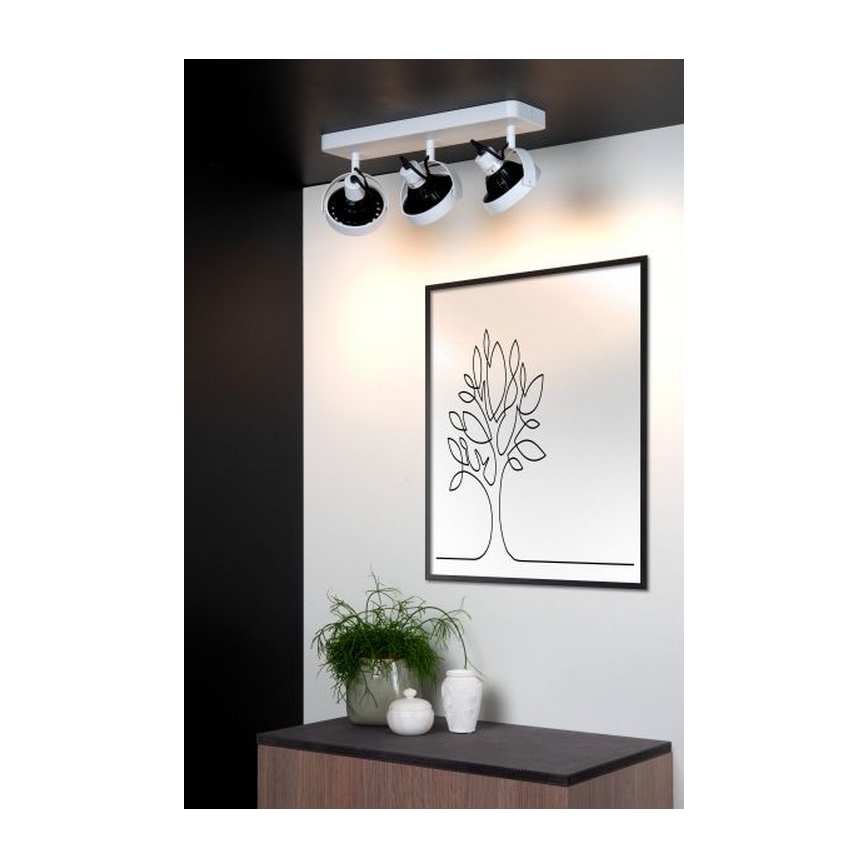 Lucide 31931/36/31 – Spot LED à intensité variable TALA 3×GU10/12W/230V Blanc