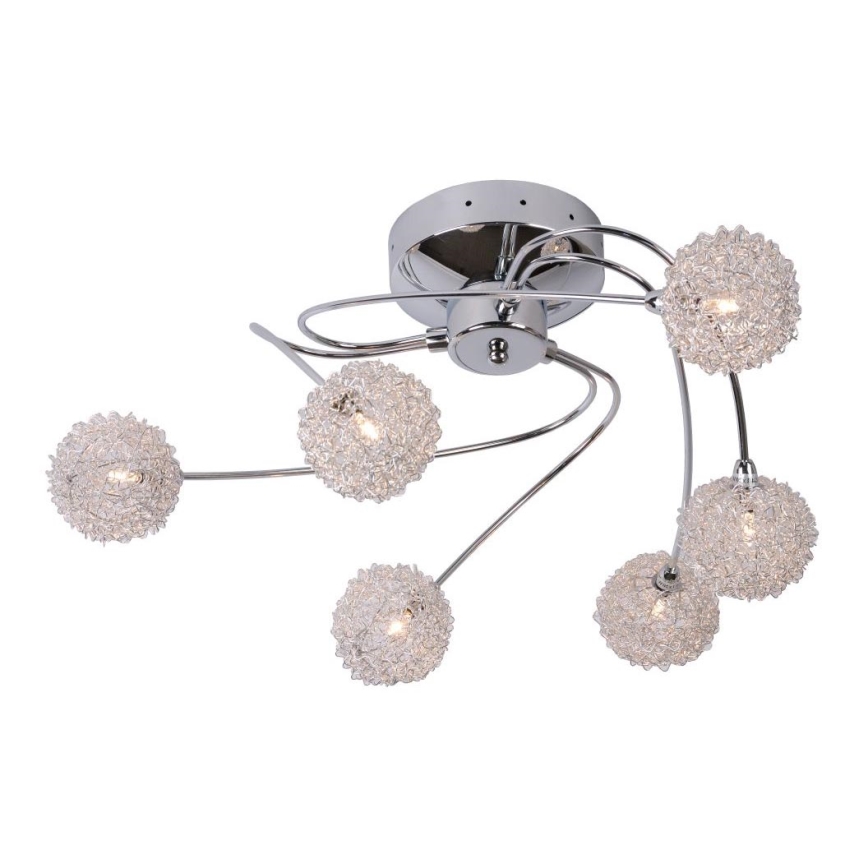 Lucide 31965/26/11 - Plafonnier RHEA 6xG4/20W/230V