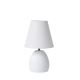 Lucide 34502/81/68 - lampe de table SOLO 1xE14/40W/230V blanc
