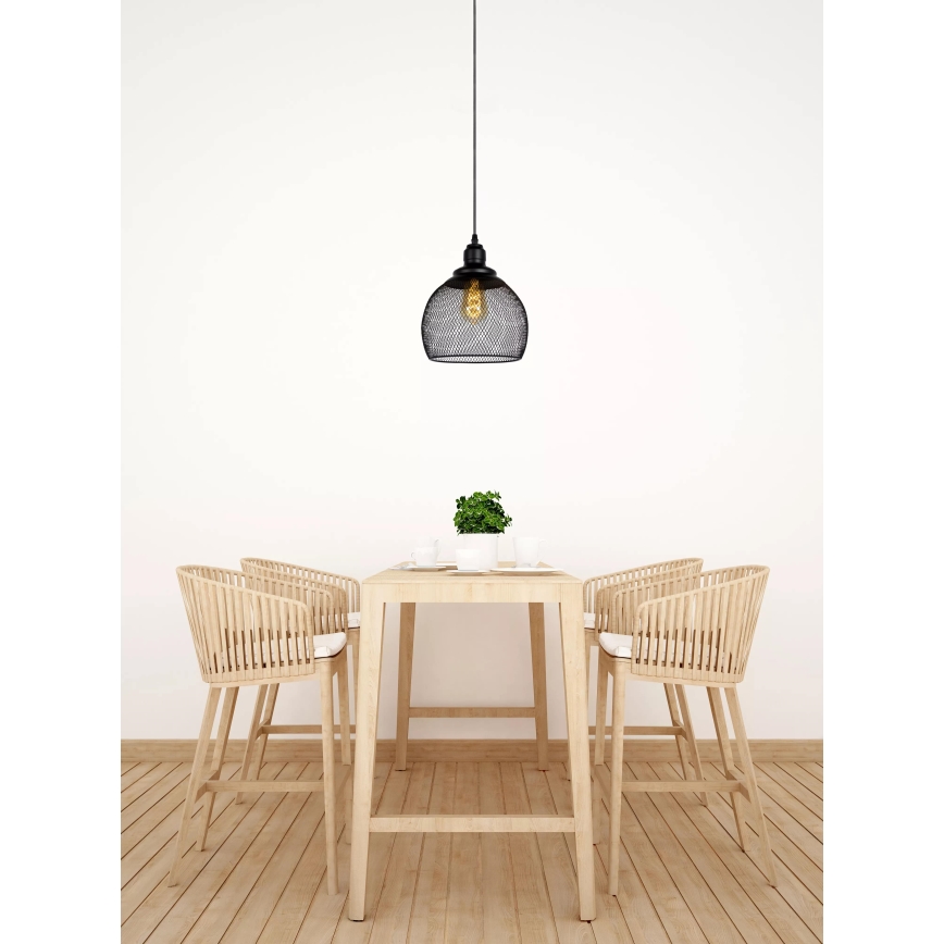 Lucide 43404/22/30 - Hanglamp MESH 1xE27/60W/230V 22 cm