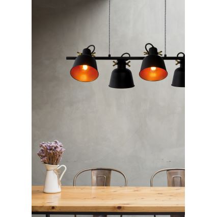 Lucide 45380/04/30 - Suspension filaire PIA 4xE27/60W/230V