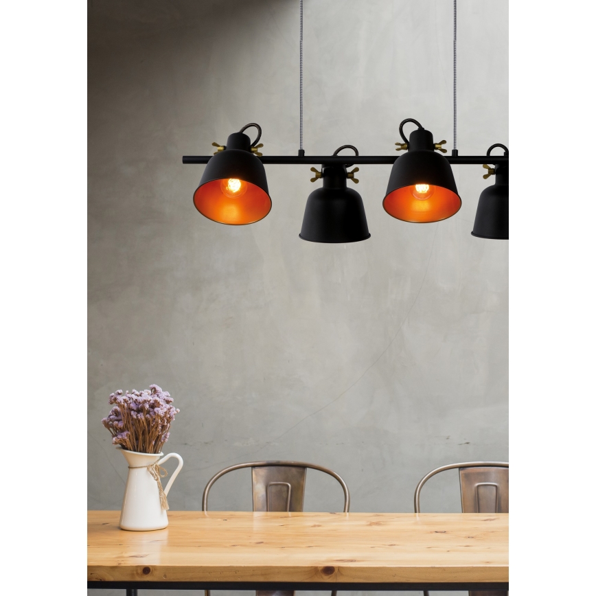 Lucide 45380/04/30 - Suspension filaire PIA 4xE27/60W/230V