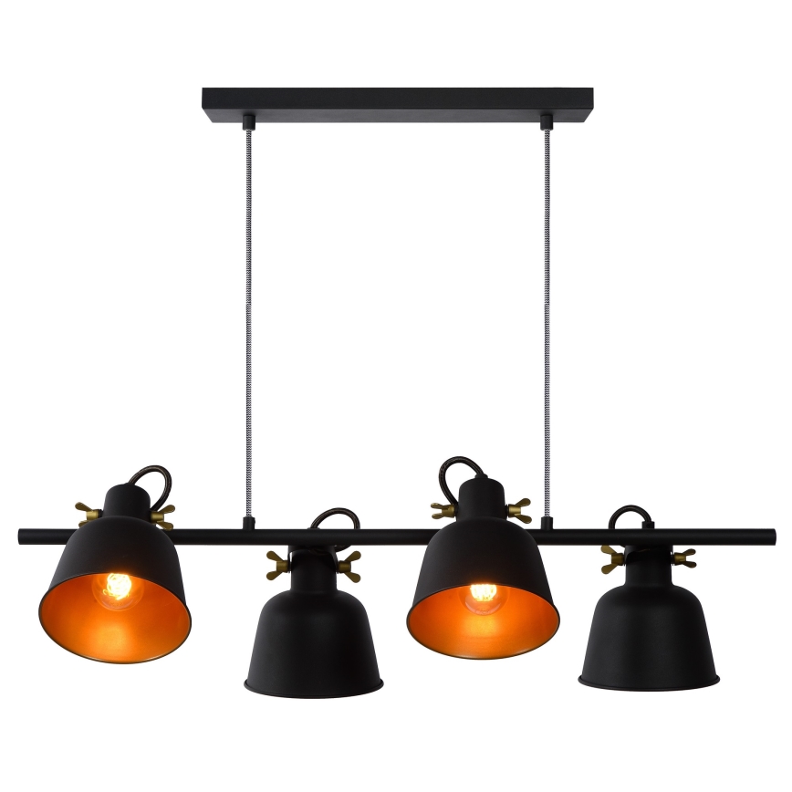 Lucide 45380/04/30 - Suspension filaire PIA 4xE27/60W/230V