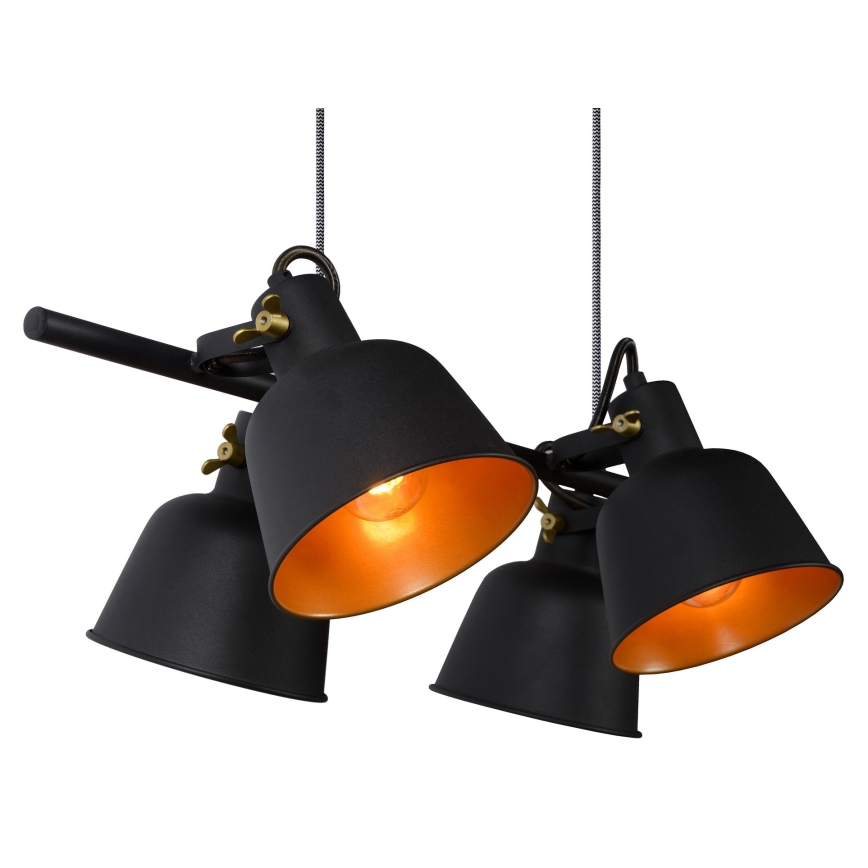 Lucide 45380/04/30 - Suspension filaire PIA 4xE27/60W/230V
