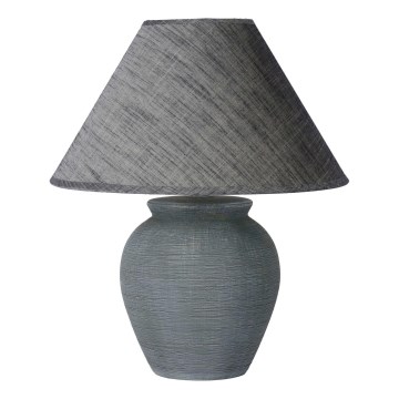 Lucide 47507/81/36 - Lampe de table RAMZI 1xE27/60W/230V gris
