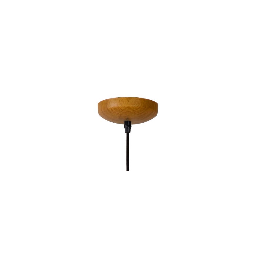 Lucide 76360/01/72 - Hanglamp WOODY 1xE27/60W/230V 42 cm