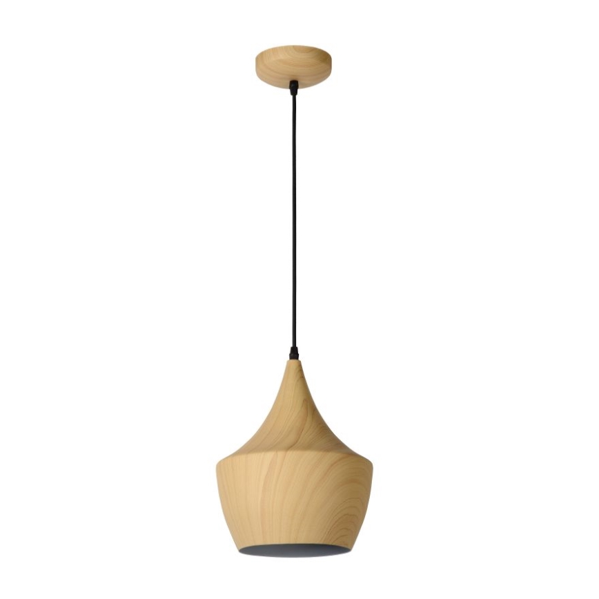 Lucide 76362/01/76 - Hanglamp WOODY 1xE27/60W/230V 24 cm