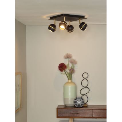 Lucide 77975/20/30 - LED Spot BINARI 4xLED/5W/230V zwart