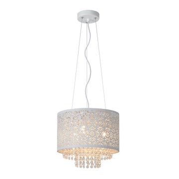 Lucide 78376/31/31 - Hanglamp RAKA 3xG9/42W/230V wit 31 cm