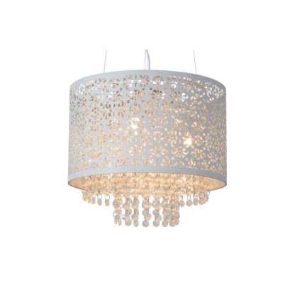 Lucide 78376/31/31 - Hanglamp RAKA 3xG9/42W/230V wit 31 cm
