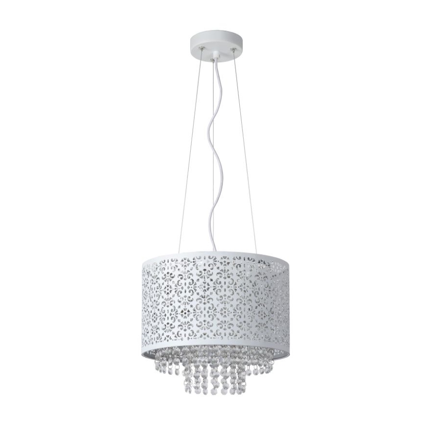 Lucide 78376/31/31 - Suspension RAKA 3xG9/42W/230V blanc 31 cm