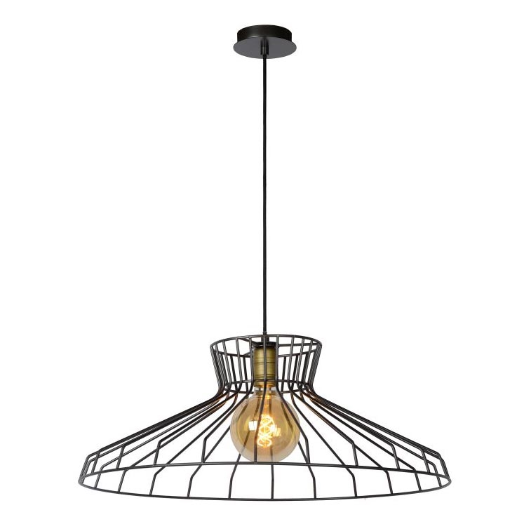 Lucide 78425/65/15 - Lustre avec fil HOTT 1xE27/60W/230V