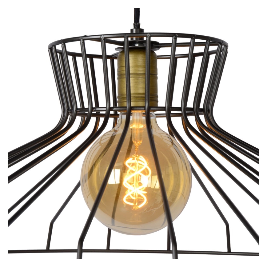 Lucide 78425/65/15 - Lustre avec fil HOTT 1xE27/60W/230V