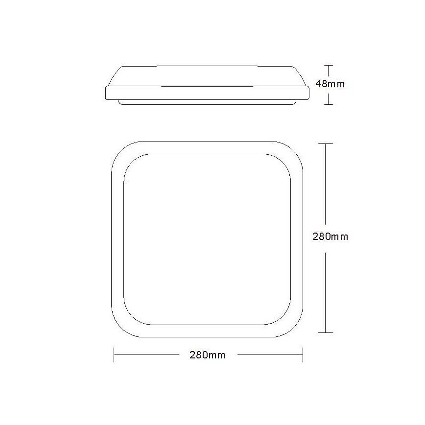 Lucide 79193/24/31 - LED Badkamerlamp TISIS LED/24W/230V IP54