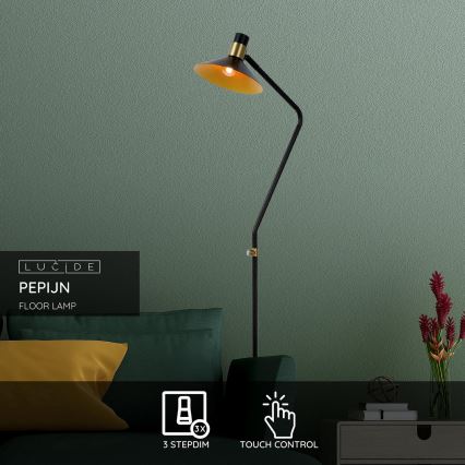 Lucide - Dimbare vloerlamp PEPIJN 1x E14 / 40W / 230V