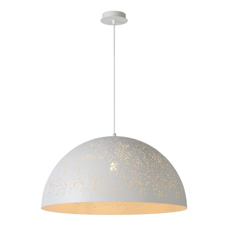 Lucide - Witte Hanglamp ETERNAL 1x E27 / 60W / 230V 60 cm