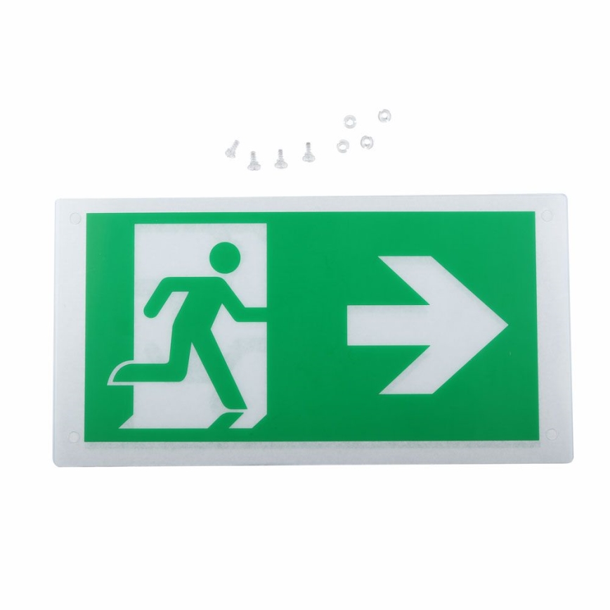 Lumière d'urgence EMERGENCY EXIT SAMSUNG CHIP LED/2W/230V 6000K