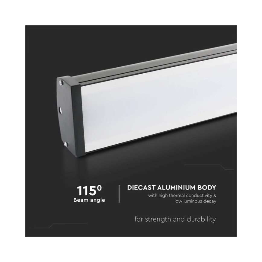 Lumière LED industrielle High Bay LED/100W/230V 4000K IP65