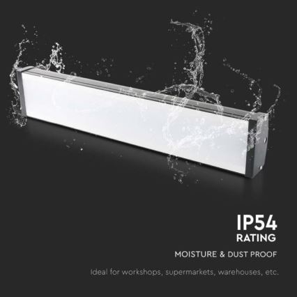 Lumière LED industrielle High Bay LED/100W/230V 6500K IP65