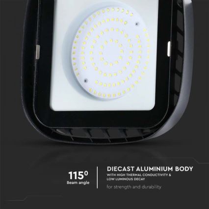 Lumière LED industrielle High Bay LED/200W/230V 6500K IP65