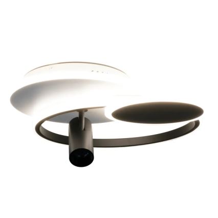 Plafonnier à intensité variable LED/65W/230V 3000-6500K blanc/noir + télécommande