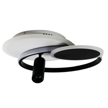 Plafonnier à intensité variable LED/65W/230V 3000-6500K blanc/noir + télécommande