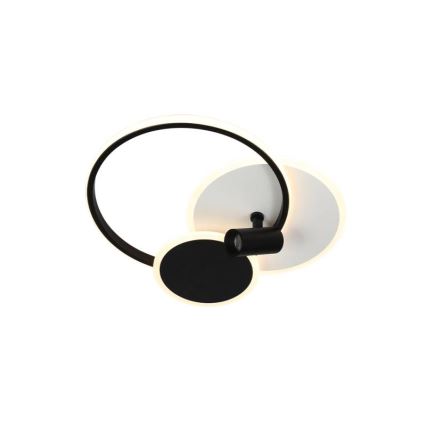 Plafonnier à intensité variable LED/65W/230V 3000-6500K blanc/noir + télécommande