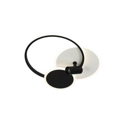 Plafonnier à intensité variable LED/65W/230V 3000-6500K blanc/noir + télécommande