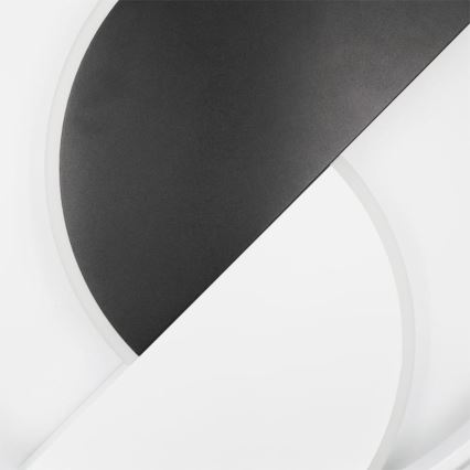 Plafonnier à intensité variable LED/70W/230V 3000-6500K blanc/noir + télécommande