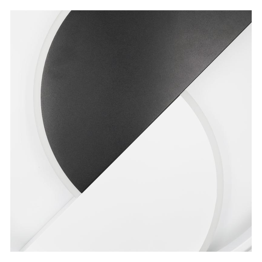 Plafonnier à intensité variable LED/70W/230V 3000-6500K blanc/noir + télécommande
