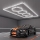 Luminaire de plafond LED HEXAGON LED/426W/85-265V 6500K 484x243 cm CRI 90 IP44 blanc