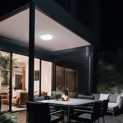 Applique murale salle de bain avec détecteur de mouvement NYMPHEA PROXI LED/18W/230V IP54 3000K