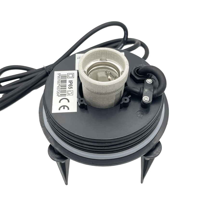 Luminaire décoratif d'extérieur LUMISTONE 1xE27/15W/230V IP65 Ø 26,5 cm